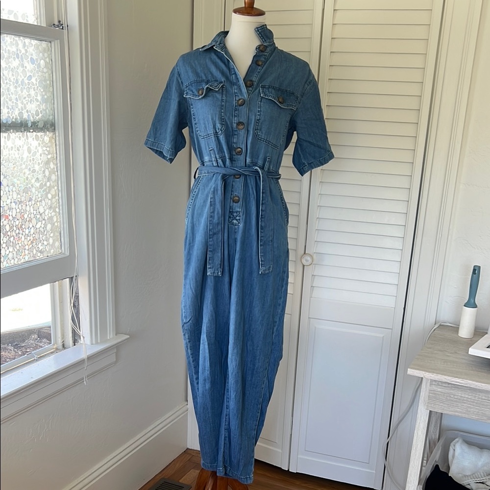 Denim jumpsuit